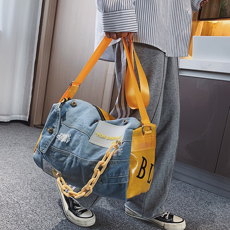 Luxury Bags Denim - Модные джинсовые женские сумки на плечо,