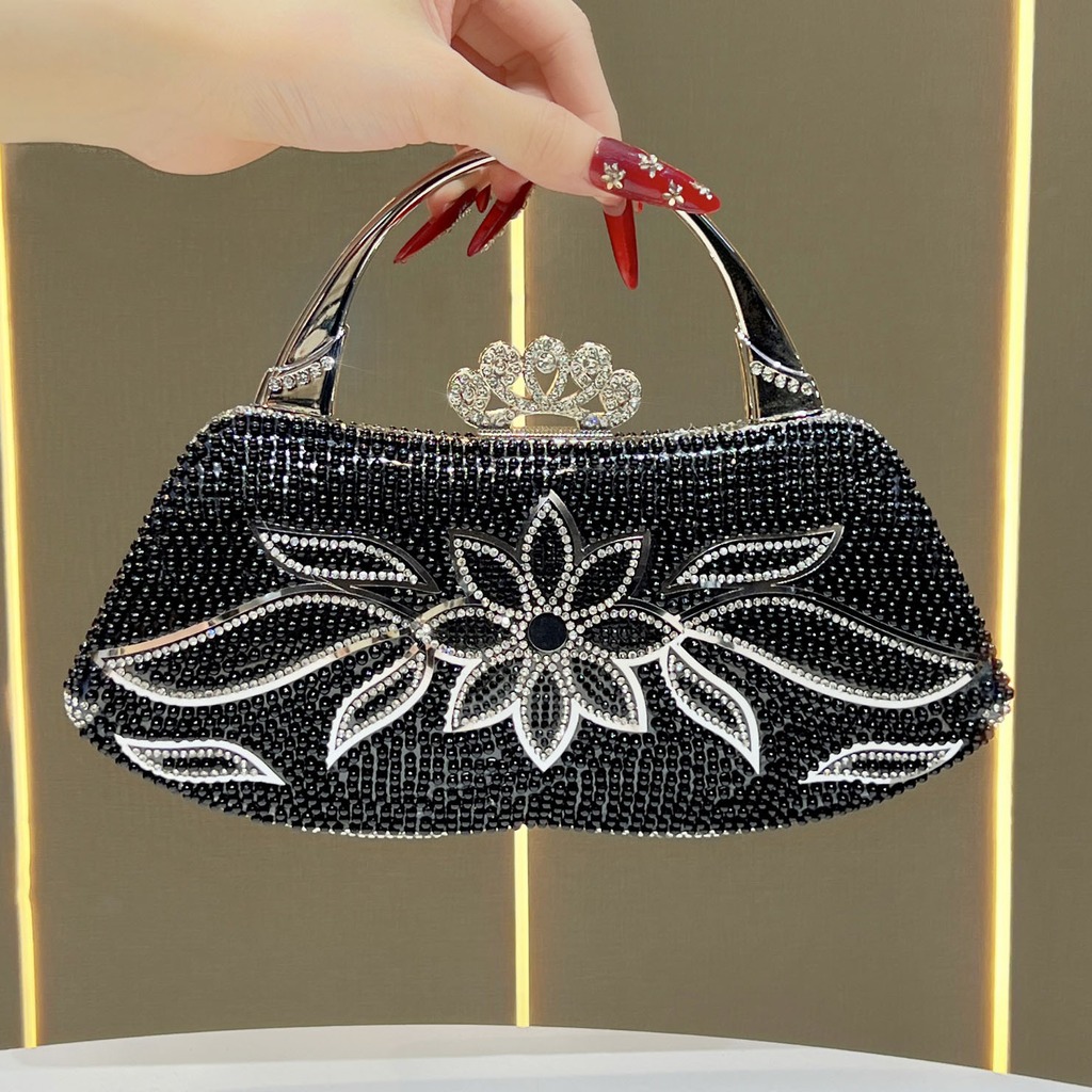 Structured Handbag Top Handle - Вечерняя сумочка-клатч, структурированная банкетная сумка, сумка