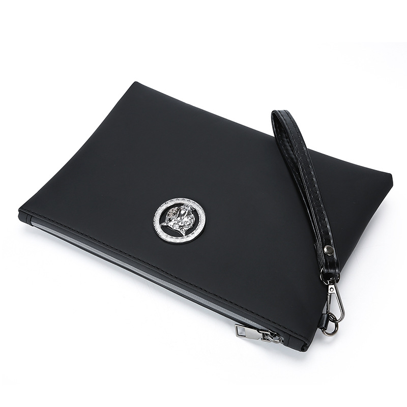 Wristlet Wallet Zipper - Мужской клатч из мягкой искусственной кожи,