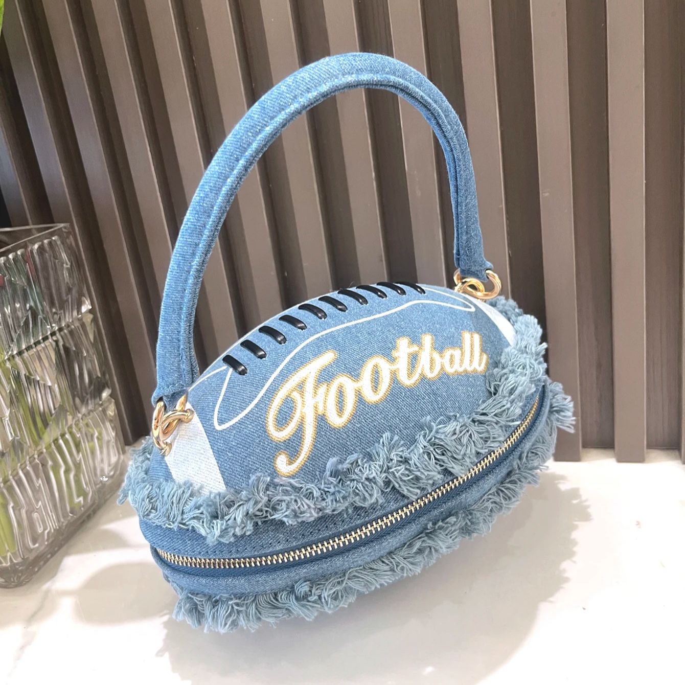 Luxury Bags Denim - Кошельки и сумочка, роскошная дизайнерская женская