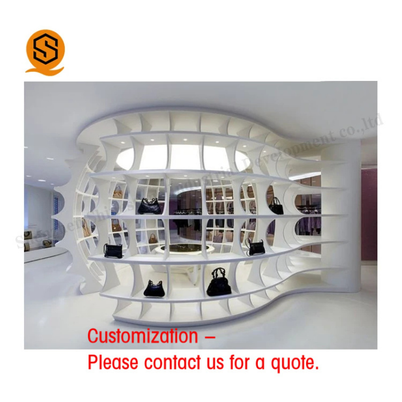 Luxury Bags In Store - Стойка-витрина для сумок из акрила под