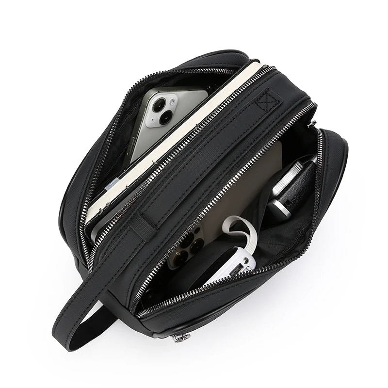 Мужской деловой кошелек-клатч  – обзор и цена Wristlet Wallet Zipper