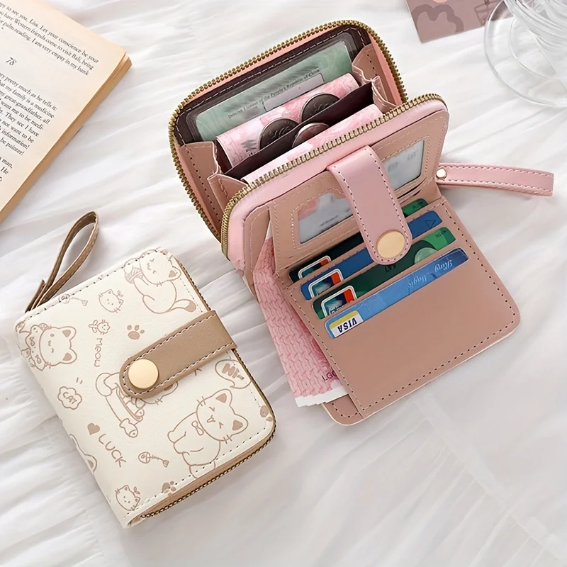 Женский кошелек-клатч с принто – обзор и цена Wristlet Wallet Zipper