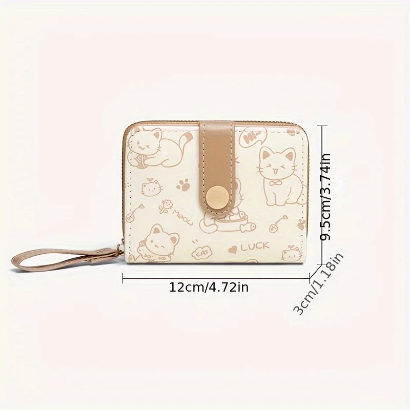 Женский кошелек-клатч с принто – обзор и цена Wristlet Wallet Zipper