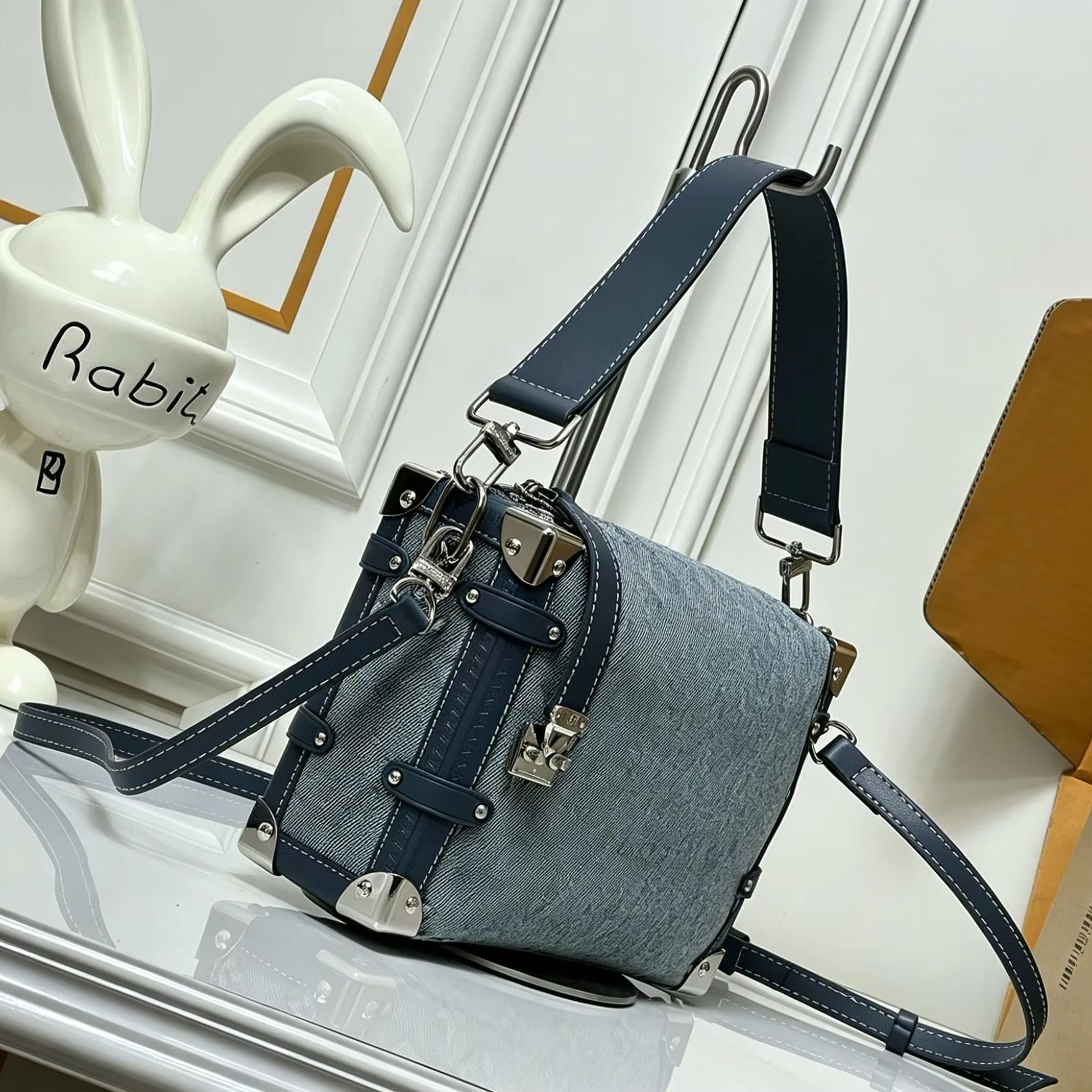 Синяя мини-сумка-клатч из жакк – обзор и цена Luxury Bags Denim