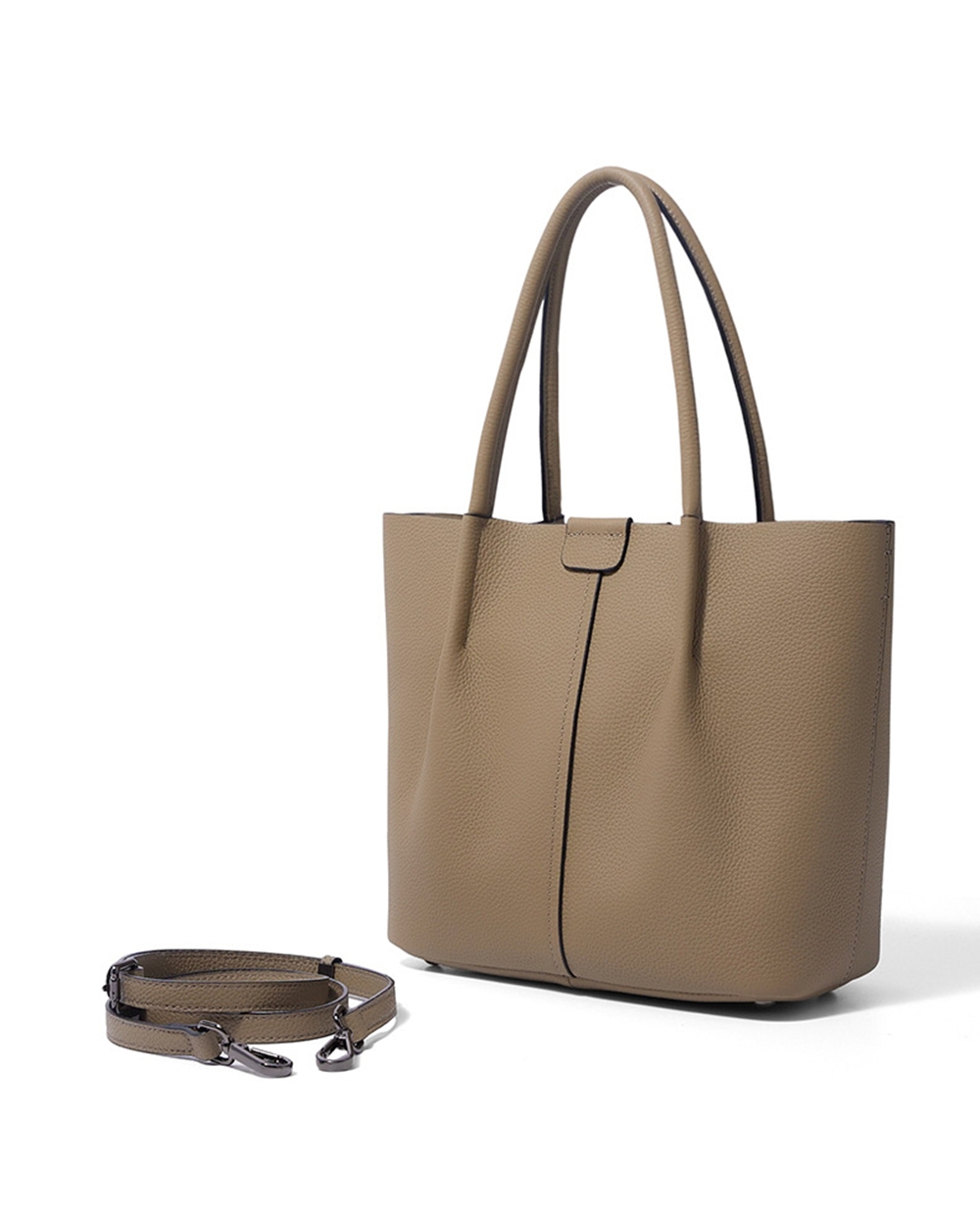 Натуральная элитная мягкая кож – обзор и цена Structured Handbag Top Handle