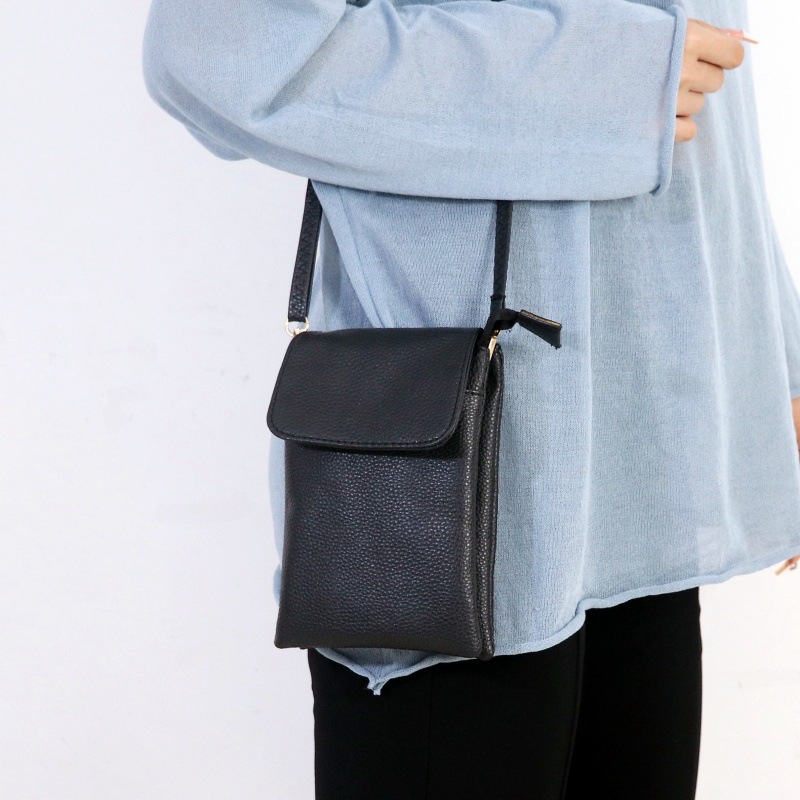 Женская кожаная сумка через пл – обзор и цена Wristlet Wallet Zipper
