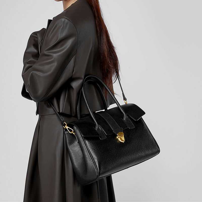 Сумки BURMINSA из натуральной  – обзор и цена Structured Handbag Top Handle