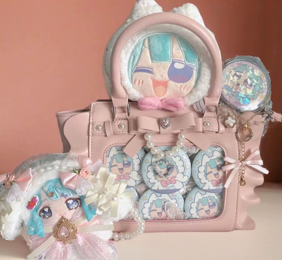 Harajuku квадратная розовая су – обзор и цена Wristlet Wallet Zipper